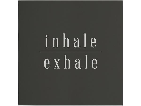 Placa Decorativa MDF Good Vibes Inhale Exhale