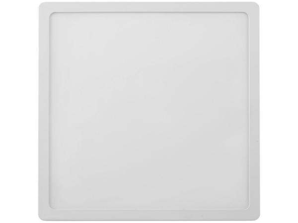 Plafon LED de Sobrepor Quadrado 24W Elgin Downlight Branco