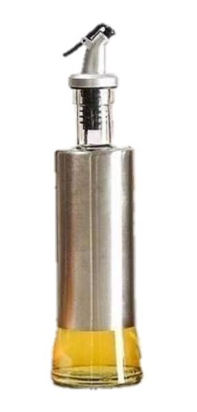 Porta Azeite Vinagre Óleo Aço Inox Dosador Chef Galheteiro - Uny Gift Imagem de Porta Azeite Vinagre Óleo Aço Inox Dosador Chef Galheteiro