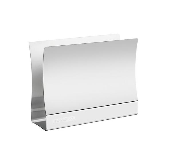 Porta guardanapos quadrata em aco inox brilho tramontina Imagem de Porta guardanapos quadrata em aco inox brilho tramontina