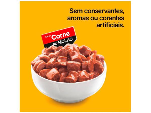 Ração Úmida para Cachorro Adulto Sachê - Pedigree Carne ao Molho 100g Imagem de Ração Úmida para Cachorro Adulto Sachê