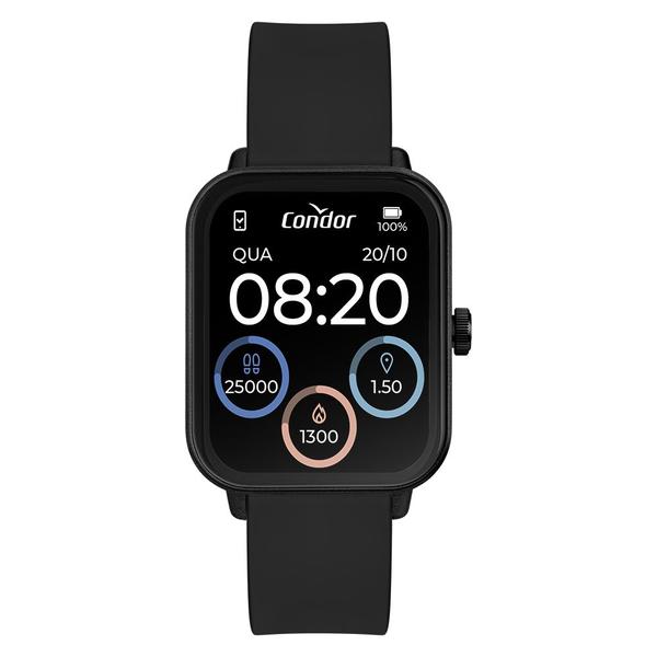 Relógio Condor Smarts Unissex Preto COSMART1AA/8P - RELOGIO CONDOR