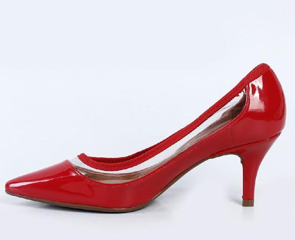 scarpin vizzano transparente