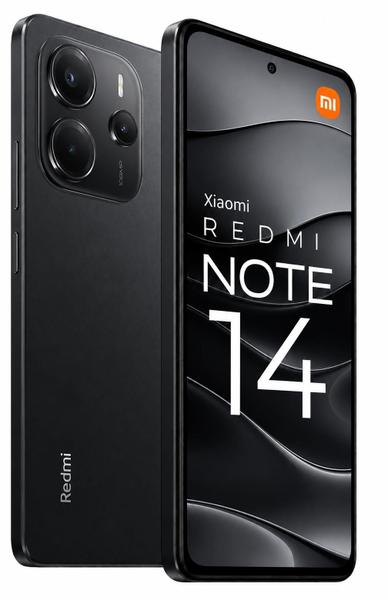 Smartphone Celular Xiaomi Redmi Note 14 4G 128GB 6GB Câmera 108MP 20MP Tela 6.67 AMOLED 120Hz FHD plus Design Premium 2 Chip IP54