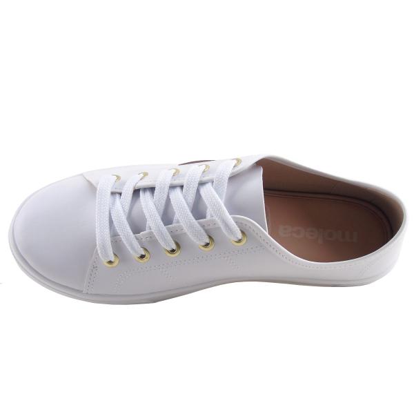 Tênis branco feminino barato casual moleca flatform sapatênis sapatilha novo lançamento - Tênis Feminino - Magazine Luiza