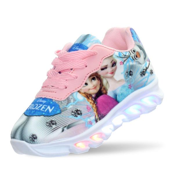tênis de led de menina