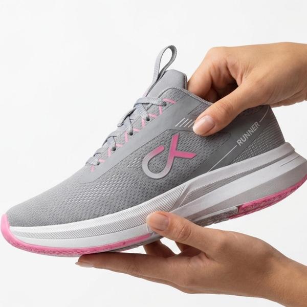 Tênis Running Unissex Conforto Dia A Dia Treino Corrida