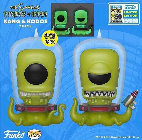 simpsons aliens funko pop
