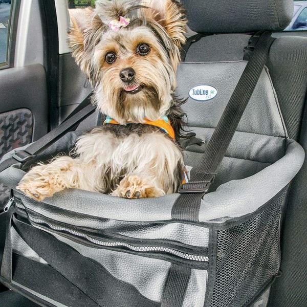 Transpet assento tubline para cães e gatos cinza Clearance