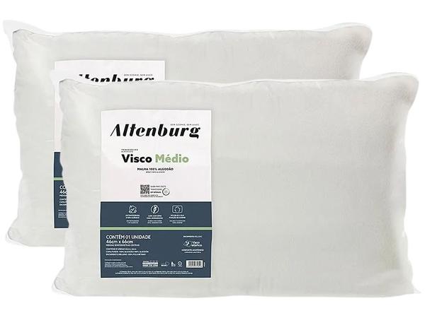 Travesseiro Nasa Altenburg Visco Elástico 