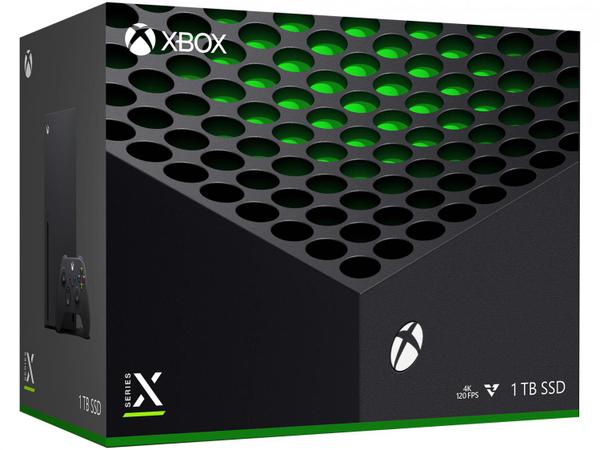 Xbox Series X 2020 Nova Geração 1TB SSD - 1 Controle Preto Microsoft Lançamento - Outros Games - Magazine Luiza