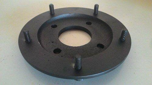 Menor preço em 02 Pçs Adaptador Roda Fusca 4 Furos 4x130mm P/ 5x205mm COM PORCAS CROMADAS - Vw