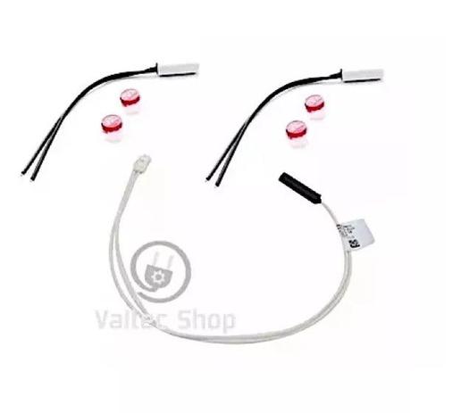 02 Sensor 2,7k + 1 Fusível Térmico Brastemp Consul (Original) - Brastemp/ Consul Menor preço em 02 Sensor 2,7k + 1 Fusível Térmico Brastemp Consul (Original) - Brastemp/ Consul