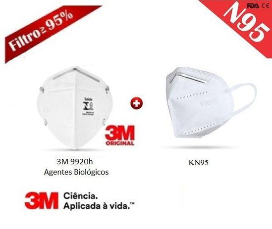 04 Máscara Reutilizável Pff2 3m 9920h + Kn95 N95 Menor preço em 04 Máscara Reutilizável Pff2 3m 9920h + Kn95 N95
