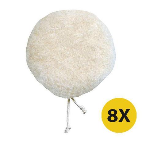 08 Boina 100 Lã Carneiro 8” Polimento Automotivo Politriz - Roma é boa?