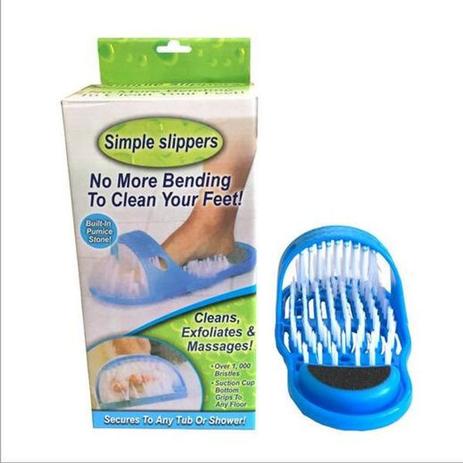1 Chinelo Escova Lava Pés Limpa Massagear Banho Pé Banheiro Com Ventosa esfregao limpeza - Online Menor preço em 1 Chinelo Escova Lava Pés Limpa Massagear Banho Pé Banheiro Com Ventosa esfregao limpeza - Online