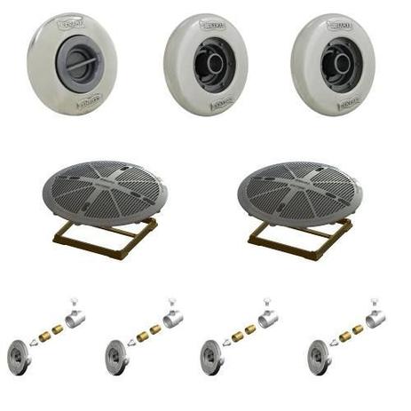 1 dispositivo de aspiraçao 2 retorno 2 grade de fundo 4 hidromassagem sodramar Menor preço em 1 dispositivo de aspiraçao 2 retorno 2 grade de fundo 4 hidromassagem sodramar