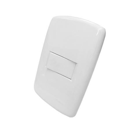1 Interruptor Bipolar Simples Com Placa 4x2 (Branco) - Montreal Plus imp - Dicompel Menor preço em 1 Interruptor Bipolar Simples Com Placa 4x2 (Branco) - Montreal Plus imp - Dicompel