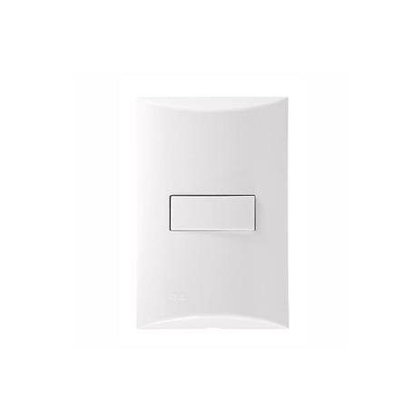 1 Interruptor Simples 4x2 Brava Branco - Iriel Menor preço em 1 Interruptor Simples 4x2 Brava Branco - Iriel