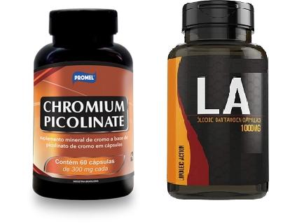1 Picolinato de Cromo 60 Caps 300 mg + 1 Oleo de Cártamo 60 1000 mg - Promel Menor preço em 1 Picolinato de Cromo 60 Caps 300 mg + 1 Oleo de Cártamo 60 1000 mg - Promel
