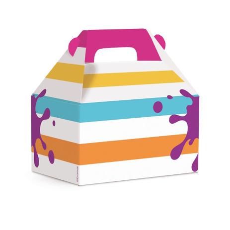 10 Caixas Maleta Kids Festa Das Cores 12X8X12Cm Dec. Festas - Cromus Menor preço em 10 Caixas Maleta Kids Festa Das Cores 12X8X12Cm Dec. Festas - Cromus