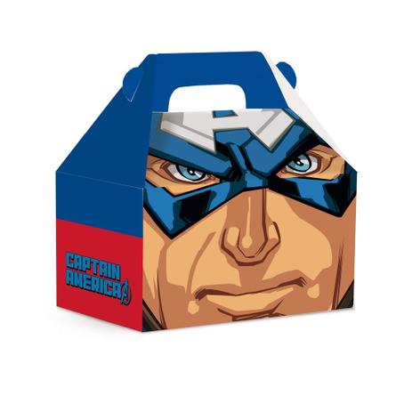 10 Caixas Maleta Surpresa Capitão America Vingadores Marvel - Cromus é boa?