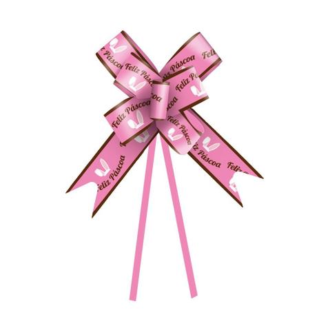 10 Laços Decorativo Orelhinha Coelho Pascoa 32Mm Rosa - Cromus pascoa Menor preço em 10 Laços Decorativo Orelhinha Coelho Pascoa 32Mm Rosa - Cromus pascoa
