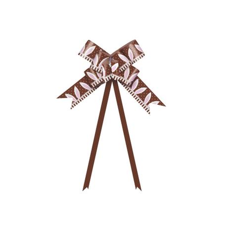 10 Laços Decorativo Orelhinhas Coelho 23Mm Marrom - Cromus pascoa Menor preço em 10 Laços Decorativo Orelhinhas Coelho 23Mm Marrom - Cromus pascoa