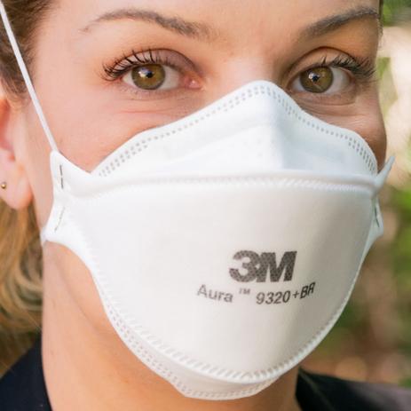 10 Máscaras 3M Aura 9320 PFF2(N95) com espuma no clipe nasal para vedação e conforto - CA 30592 - 3M DO BRASIL Menor preço em 10 Máscaras 3M Aura 9320 PFF2(N95) com espuma no clipe nasal para vedação e conforto - CA 30592 - 3M DO BRASIL
