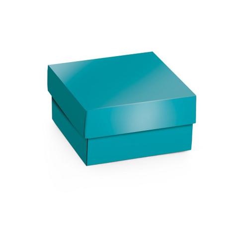 10 Mini Caixa Organizadora Quadrada Turquesa G Festa - Cromus é boa?