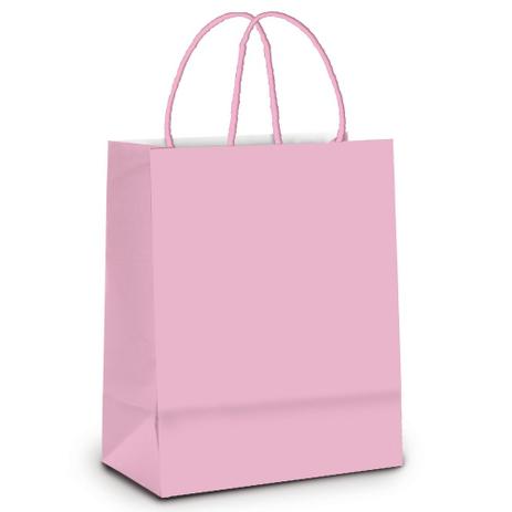 10 Sacolas Lembrancinha Presente Liso Rosa Pqn Festa - Cromus Menor preço em 10 Sacolas Lembrancinha Presente Liso Rosa Pqn Festa - Cromus