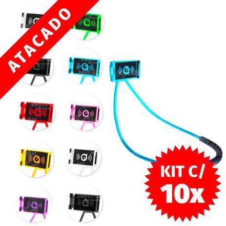 10 Unidades Suporte Para Celular Flexível Multi Tarefas Cores variadas - FF-0049/7131 - Xtrad Menor preço em 10 Unidades Suporte Para Celular Flexível Multi Tarefas Cores variadas - FF-0049/7131 - Xtrad