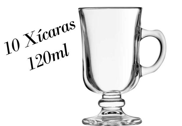 10 Xícaras Dolce Gusto 120ml Caneca Cappuccino - Crisal Menor preço em 10 Xícaras Dolce Gusto 120ml Caneca Cappuccino - Crisal