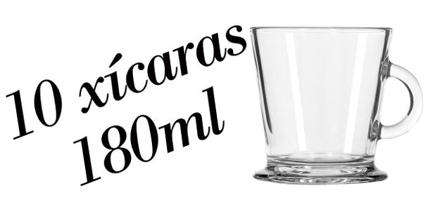 10 Xícaras Dolce Gusto Acapulco 180ml -taça Caneca Nespresso - Crisal Menor preço em 10 Xícaras Dolce Gusto Acapulco 180ml -taça Caneca Nespresso - Crisal