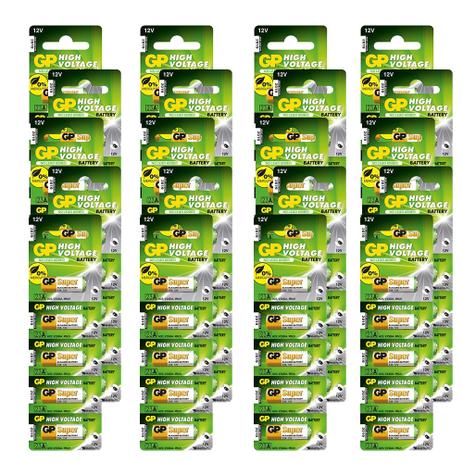 100 Bateria Gp Batteries Alcalina High Volt 12v 23AFKX-C5X20 Menor preço em 100 Bateria Gp Batteries Alcalina High Volt 12v 23AFKX-C5X20