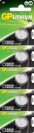 100 Baterias GP Batteries Lithium Moeda 3V 220mAh CR2032-C5 Menor preço em 100 Baterias GP Batteries Lithium Moeda 3V 220mAh CR2032-C5