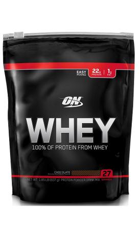 100 ON Whey (824g/1.82lbs) - Optimum Nutrition Menor preço em 100 ON Whey (824g/1.82lbs) - Optimum Nutrition