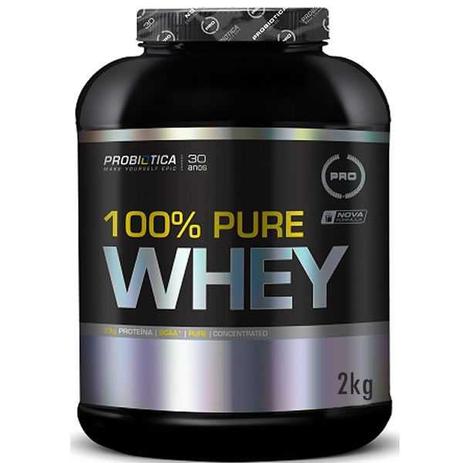 100 Pure Whey Protein 2 Kg - Probiótica Menor preço em 100 Pure Whey Protein 2 Kg - Probiótica