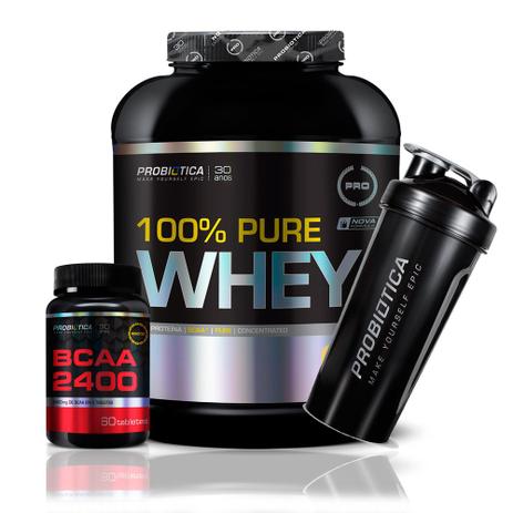 100 Pure Whey Protein (2000g) - Probiótica (sabores) - Max titanium Menor preço em 100 Pure Whey Protein (2000g) - Probiótica (sabores) - Max titanium