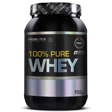 100 Pure Whey Protein 900 g - Probiótica Menor preço em 100 Pure Whey Protein 900 g - Probiótica
