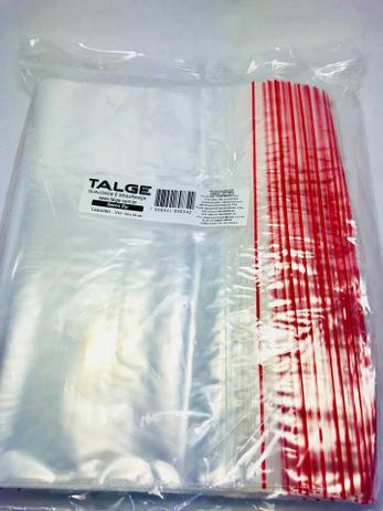 100 Sacos Saquinho Zip Lock Hermético 24x34 Ziplock - Talge Menor preço em 100 Sacos Saquinho Zip Lock Hermético 24x34 Ziplock - Talge