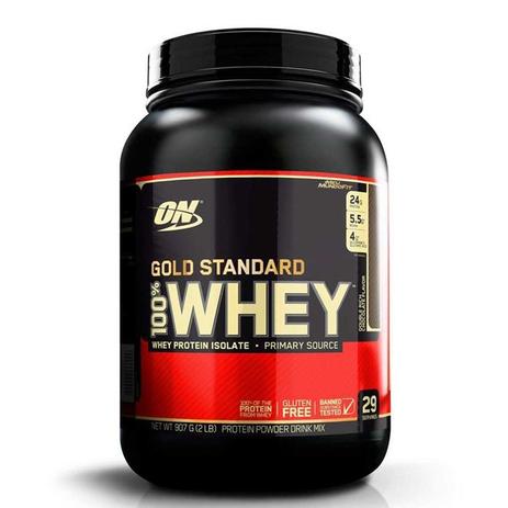 100% Whey Gold Standard 907g - OPTIMUM NUTRITION Menor preço em 100% Whey Gold Standard 907g - OPTIMUM NUTRITION