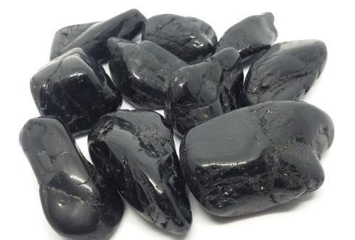 100g De Pedra Rolada Turmalina Negra Natural Zexu Pedras Cristais Esotericos Magazine Luiza