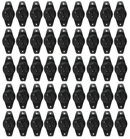 100pcs Isolador W Reforçado Cerca Elétrica Rural Residencial - Confiseg Menor preço em 100pcs Isolador W Reforçado Cerca Elétrica Rural Residencial - Confiseg