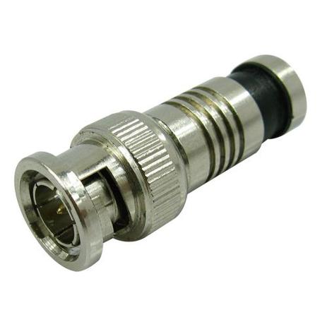 10pcs Conector Compressao Rg59 Bnc Macho Cftv Tv Camera Dvr - Gc Menor preço em 10pcs Conector Compressao Rg59 Bnc Macho Cftv Tv Camera Dvr - Gc