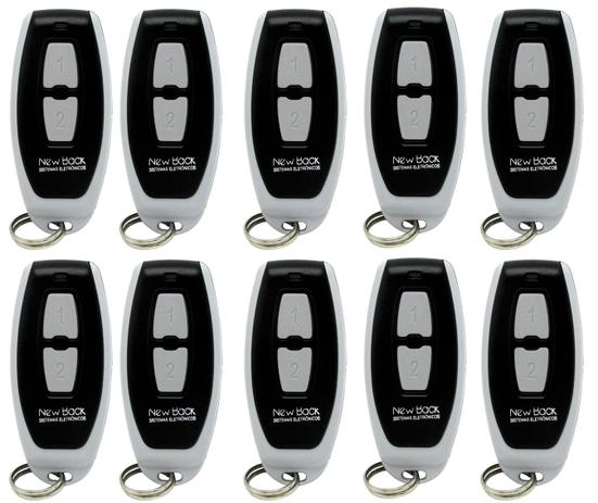 10pcs Controle Remoto Portao Automatico New Back 433mhz Slim Chaveiro Menor preço em 10pcs Controle Remoto Portao Automatico New Back 433mhz Slim Chaveiro