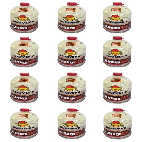 12 Cartuchos de Gás 230g com Válvula de Segurança - Guepardo Climber Gas Menor preço em 12 Cartuchos de Gás 230g com Válvula de Segurança - Guepardo Climber Gas