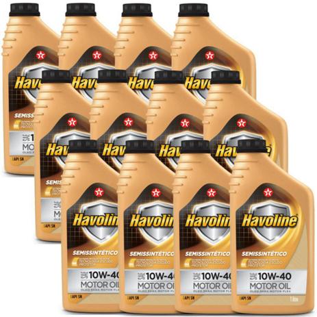12 Oleos 10w40 SemiSintetico Gol C3 Palio Uno 308 Saveiro Havoline - Texaco Menor preço em 12 Oleos 10w40 SemiSintetico Gol C3 Palio Uno 308 Saveiro Havoline - Texaco
