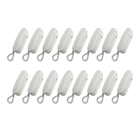 16 Interfone Monofone AGL P-100 Universal Para Porteiro Eletrônico Branco Menor preço em 16 Interfone Monofone AGL P-100 Universal Para Porteiro Eletrônico Branco
