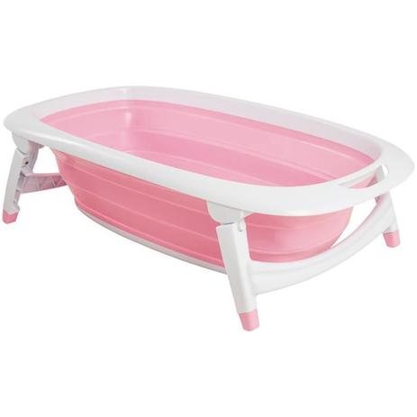 Menor preço em 1612 - Banheira Dobrável Origami Rosa Lenox Kiddo